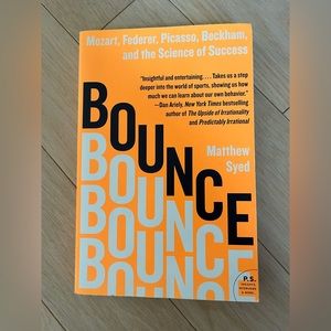 Bounce paperback book